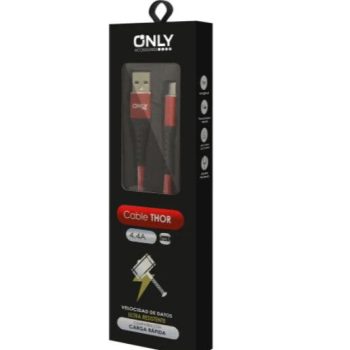 CABLE USB MODX-026 THOR TIPO C - XAEA - ROJO XAEA