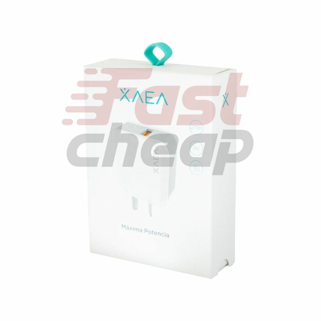CARG. 220V XAEA MOD 10 - 9V - 27W - 1 USB + CABLE TIPO C - BLANCO ONLY