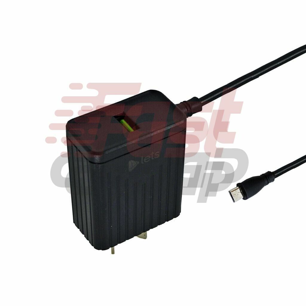 CARGADOR 220V LETS MOD08 - 3,1 A - 1 USB C/CABLE TIPO C - NEGRO LETS