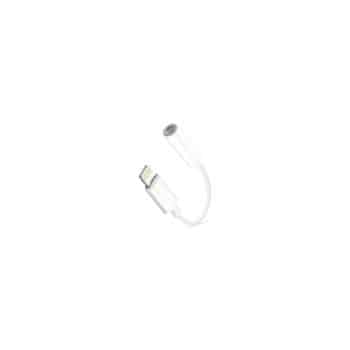 ADAPTADOR LIGHTNING A JACK 3.5 - BLANCO ONLY