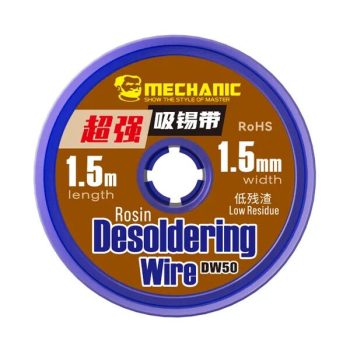 MALLA DESOLDANTE SUPER SOLDER WICK 1.5mm x 1.5m MECHANIC