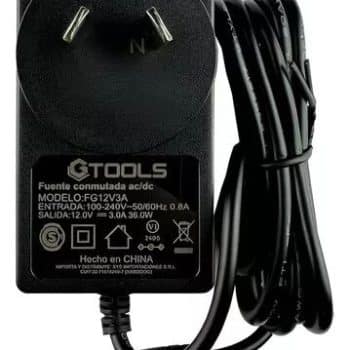 FUENTE 12V - 3A GTOOLS
