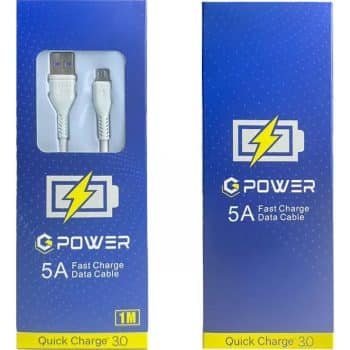 CABLE USB A TIPO C 5A GPOWER
