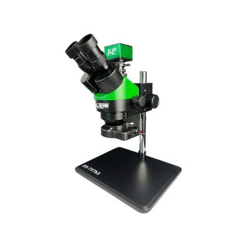 TRINOCULAR ER-75TB3 + CAMARA + ARO LUZ LED ELREPA