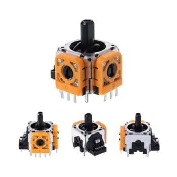ANALOGICO STICK COMPLETO JOYSTICK PS4 NUEVO POTENCIOMETRO NARANJA  ANALOGO FAST-CHEAP