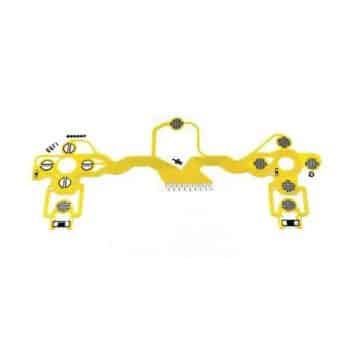 CIRCUITOS FLEX FILM MEMBRANA JOYSTICK  PS4 TODOS MODELOS JDM JDS - JDS 001/011 AMARILLO FAST-CHEAP