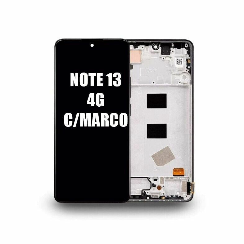 NOTE 13 4G CON MARCO XIAOMI