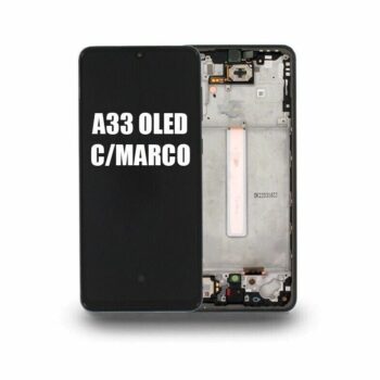 A33 OLED C/MARCO (NEGRO) SAMSUNG