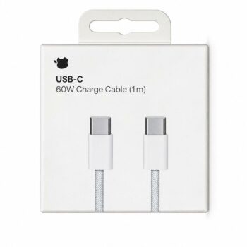CABLE USB-C A USB-C 60W - 1M MALLADO GENUINO 100% IPHONE